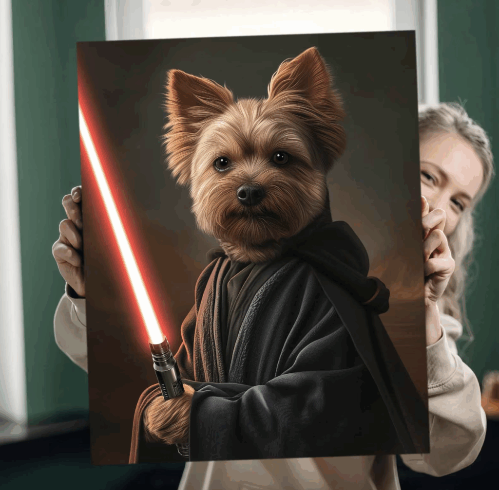 Pet Portrait Jedi